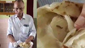 വന്ദേഭാരതില്‍ വിതരണം ചെയ്ത പൊറോട്ടയില്‍ പുഴു; പരാതിയുമായി യാത്രക്കാരന്‍