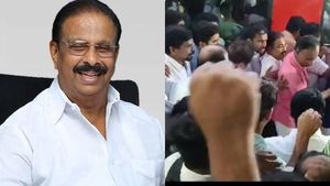 കെ സുധാകരന് കണ്ണുരില്‍ ആവേശകരമായ സ്വീകരണം