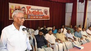 ഇന്ത്യയെ ബിജെപി രാജില്‍ നിന്നും സ്വതന്ത്രമാക്കണമെന്ന് ഡി രാജ 