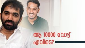 പുതുപ്പള്ളിയില്‍ പോര് മുറുകി; അന്ന് മുങ്ങിയ 10000 വോട്ട് എവിടെ? പത്രിക സമര്‍പ്പിച്ച് ജെയ്ക് സി തോമസ്