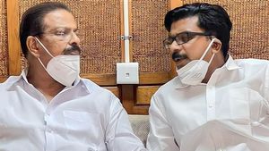 'വേട്ടയാടാന്‍ നോക്കേണ്ട, മാത്യു കുഴല്‍നാടന് പിന്നില്‍ കോണ്‍ഗ്രസുണ്ട്'; മുഖ്യമന്ത്രിയോട് സുധാകരന്‍