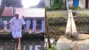 'ആ പാലം പുതുപ്പള്ളിയിലേതല്ല'; ഉമ്മന്‍ ചാണ്ടി പാലത്തില്‍ കയറിയതെന്തിന്? ഫോട്ടോയെടുത്തയാള്‍ പറയുന്നു