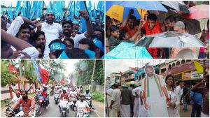 കൊട്ടികലാശ ആവേശത്തില്‍ ആടിപ്പാടി പുതുപ്പള്ളി; അവസാന നിമിഷത്തിലും മൂര്‍ച്ച കൂട്ടി പാര്‍ട്ടികള്‍