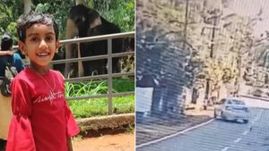 അഭിഗേലിനെ തട്ടിക്കൊണ്ടുപോകുന്ന ദൃശ്യം പുറത്ത്, കാറിലേക്ക് വലിച്ച് കയറ്റി; എല്ലാത്തിനും സാക്ഷിയായി ഒരാള്‍..!