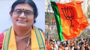 ബിജെപിയുടെ പ്രമീള ശശിധരൻ പാലക്കാട് നഗരസഭ ചെയർപേഴ്സണ്‍