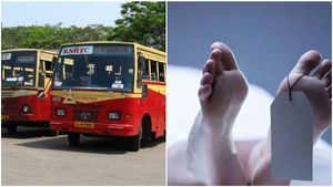 മരണവേദനയിലും വളയം വിട്ടില്ല; നെഞ്ച് വേദനയ്ക്കിടയിലും ബസ് സുരക്ഷിതമായി നിർ‌ത്തി പരീത് യാത്രയായി