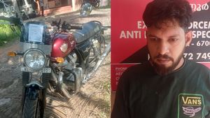 പയ്യാമ്പലം ബീച്ച് റോഡില്‍ രാസലഹരിയുമായി ബൈക്ക് യാത്രക്കാരന്‍ അറസ്റ്റില്‍