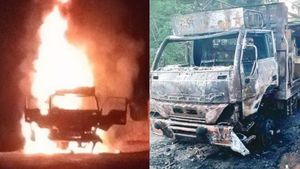 ഓടിക്കൊണ്ടിരുന്ന കുഴല്‍കിണര്‍ ലോറി കത്തിനശിച്ചു; അരക്കോടിയുടെ നഷ്ടം