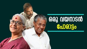 വയനാട്ടിൽ പ്രതിപക്ഷ സഖ്യമൊക്കെ 'കടക്ക് പുറത്ത്'; രാഹുലിനെ വീഴ്ത്താൻ ആനിക്കായി പിണറായി ഇറങ്ങുന്നു