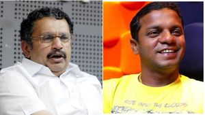 പൂരനഗരിയില്‍ ചെണ്ടകൊട്ടി ആവേശം വിതറി ധര്‍മജന്‍; കെ മുരളീധരന്‍ എവിടെ നിന്നാലും വിജയിക്കുമെന്ന് താരം