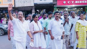വേനല്‍ ചൂടിനെ അവഗണിച്ചുകൊണ്ട് വോട്ടുതേടി യുഡിഎഫ് സ്ഥാനാര്‍ത്ഥി കെ സുധാകരന്‍; ഇവിടെ ചരിത്രം മാറിമറിയും