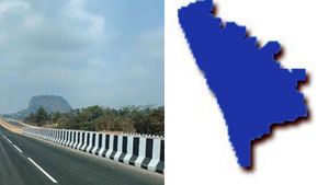  പുല്ലൂരിൽ നിർമ്മാണത്തിലിരുക്കുന്ന പാലം തകർന്നു; നിർമ്മാണ കമ്പനിക്കെതിരെ നാട്ടുകാർ