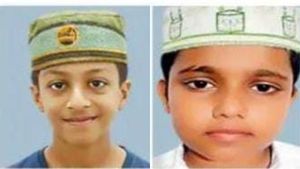 ഏച്ചൂരില്‍  കുളത്തില്‍ മുങ്ങിമരിച്ച കുരുന്നുകള്‍ക്ക് കണ്ണീരില്‍  കുതിര്‍ന്ന യാത്രാമൊഴി