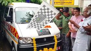മൃഗങ്ങള്‍ക്ക് ഇനി അതിവേഗം ചികിത്സ ലഭിക്കും; ആംബുലന്‍സ് സര്‍വീസ് കണ്ണൂരില്‍ യാത്ര ആരംഭിച്ചു