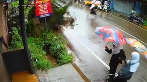 അഞ്ചരക്കണ്ടിയില്‍ റോഡിലേക്ക് മതില്‍ ഇടിഞ്ഞു വീണു വിദ്യാര്‍ത്ഥിനി രക്ഷപ്പെട്ടത് തലനാരിഴയ്ക്ക്