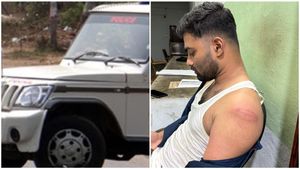 സ്കൂൾ തിരഞ്ഞെടുപ്പിന് പിന്നാലെ പാനൂരിൽ അക്രമം : കെ.എസ്.യു ജില്ലാ നേതാവിന് പൊലീസ് മർദ്ദനമേറ്റു
