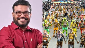 'പുലിക്കളി നടത്തണോ വേണ്ടയോ എന്ന് തീരുമാനിക്കേണ്ടത് തൃശൂർ കോർപറേഷൻ'; മന്ത്രി എംബി രാജേഷ് 