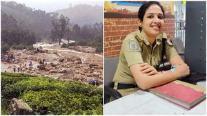  പ്രസവാവധി തീരുംവരെ തന്റെ കുഞ്ഞിനെ പോലെ ഒരു കുഞ്ഞിനെ കൂടി നോക്കാമെന്ന് പോലീസ് ഉ​ദ്യോസ്ഥ; വയനാടിനൊപ്പം