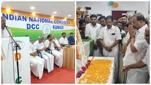  രാജീവ് ഗാന്ധി രാജ്യത്തിന്റെ കുതിപ്പിന് ദീര്‍ഘവീക്ഷണത്തോടെ പ്രവര്‍ത്തിച്ച ഭരണാധികാരി: കെ.സുധാകരന്‍