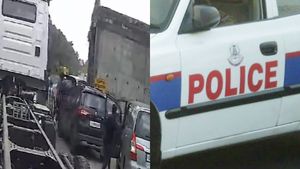 തൃശൂരിൽ പട്ടാപ്പകൽ സിനിമയെ വെല്ലുന്ന മോഷണം; രണ്ട് കോടിയുടെ സ്വർണവും കാറുമായി കടന്ന് മോഷ്‌ടാക്കൾ 