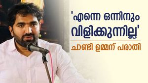 മണ്ഡലത്തിലെ പൊതുപരിപാടികളില്‍ നിന്ന് ഒഴിവാക്കുന്നു; സ്പീക്കര്‍ക്ക് ചാണ്ടി ഉമ്മന്റെ പരാതി