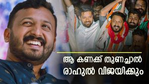 ആ വോട്ട് വന്നാൽ യുഡിഎഫിന് ഭയക്കേണ്ട; രാഹുലിന്റെ ഭൂരിപക്ഷം പതിനായിരം തൊട്ടേക്കും, സരിൻ മൂന്നാമത് എത്തും