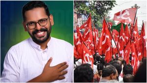 പാലക്കാട് കോൺഗ്രസിൽ പൊട്ടിത്തെറി, ഇടഞ്ഞ് സരിൻ; സീറ്റ് വാഗ്ദാനം ചെയ്ത് സിപിഎം