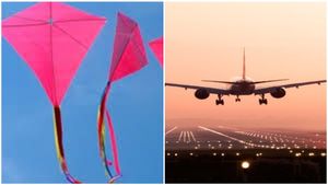 5 കിലോമീറ്റർ ചുറ്റളവിൽ ബലൂണുകളും പട്ടങ്ങളും പറത്തുന്നതിനും  വിലക്ക്; എന്നിട്ടും പട്ടം പറത്തിയത് ആര്?