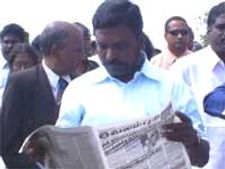 யாழ். தமிழ் மக்களை சந்திக்க திருமாவளவனுக்கு ராணுவம் போட்ட தடை