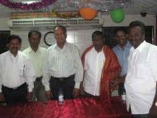 துபாயில் இந்திய தூதரக அதிகாரிக்கு வரவேற்பு