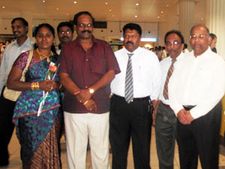 இன்று துபாய் தமிழ்ச்சங்கத்தின் 10வது ஆண்டு விழா: லியோனிக்கு உற்சாக வரவேற்பு