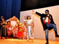 துபாயில் நடந்த மங்காத்தாவில் மகாபாரதம்-காமெடி நாடகம்