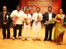 துபாயில் நடந்த 'நேற்று, இன்று, நாளை' இசை நிகழ்ச்சி: சங்கர் கணேஷ், தேவா, ஸ்ரீகாந்த் தேவா பங்கேற்பு
