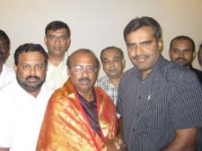 சிங்கப்பூரில் ஜமால் முஹம்மது கல்லூரி தாளாளருக்கு வரவேற்பு