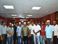 துபாயில் புதிய நிறுவனம் துவங்கிய புதுக்கோட்டை எஸ்.எஸ். மஹால் அதிபர் 