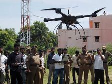 தேவர் ஜெயந்தி: ஆளில்லா உளவு விமானம் மூலம் போலீஸ் கண்காணிப்பு