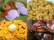 காலையில் டிபன்.. மத்தியம் புளியோதரை, பிரியாணி.. கூடவே ஒரு குவார்ட்டர்.. இது அதிமுக பிரசார மெனு!