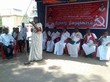 ரோட்டை அடைக்காத பிரசாரம்... லீலாவதிக்கு நினைவஞ்சலி.. மதுரையில்!