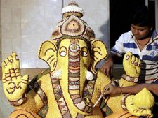 விநாயகர் சதுர்த்தி ஸ்பெஷல்... மும்பை கிங் சர்க்கிள் விநாயகர் சிலை ரூ. 259 கோடிக்குக் காப்பீடு