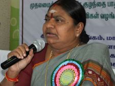தேமுதிகவுக்கு ஒரு தொகுதியில் கூட டெபாசிட் கிடைக்காது.. வளர்மதி சாபம்!