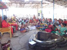 தூத்துக்குடி பிரத்தியங்கரா தேவி சித்தர் பீடத்தில் தை மகாளய அமாவாசை யாகம்