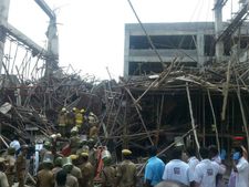 திரூவாரூர் மத்திய பல்கலைக்கழக மேல்கூரை இடிந்து விபத்து: 5 பேர் பலி, 18 பேர் காயம்