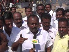 தீக்குளித்து ஈவிகேஎஸ் இளங்கோவனைக் கட்டிப்பிடிப்பேன்.. அதிமுக எம்.எல்.ஏவின் அதிரடி எச்சரிக்கை