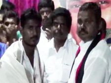 தேமுதிகவில் இருந்து விலகி திமுகவில் இணைந்த விஜய் ரசிகர்கள்- வீடியோ