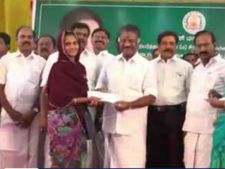 தேனியில் அரசு நலத்திட்ட உதவிகள் வழங்கும் விழா ஓபிஎஸ்... 597 பேருக்கு உதவி - வீடியோ 