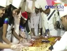 உயர்ரக மதுவில் ஊறவைக்கப்பட்ட 50கி உலர் பழ வகைகள்... சேலத்தில் நடந்த கேக் மிக்ஸிங் நிகழ்ச்சி- வீடியோ