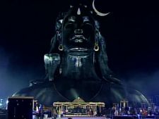 மக்கள் எதிர்ப்பிற்கிடையில் 112 அடி சிவன் சிலை திறப்பு.. பிரதமர், முதல்வர் பங்கேற்பு 