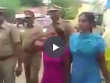  நெடுவாசல் போராட்டத்தில் பங்கேற்க நோட்டீஸ்...  கைதான  இளம் பெண்கள் - வீடியோ 
