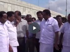  கரூர் நகரத்தை சுற்றிச் சுற்றி வந்த அமைச்சர்... ஏன்? - வீடியோ 