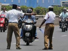  போக்குவரத்து விதிமீறிய 576 பேரின் லைசென்ஸ் ரத்து... 3700 வாகனங்கள் பறிமுதல்.. திருவாரூரில் அதிரடி!